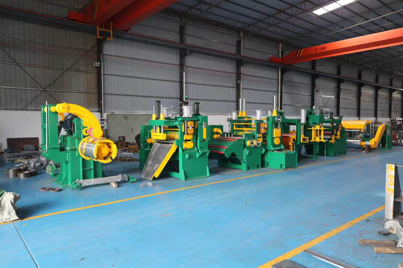 Slitting line built by QDY Industrial