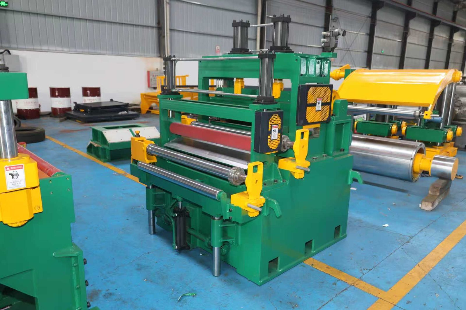 Leveling section in workshop
