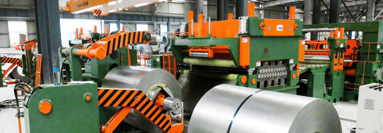 Metal coil color coating line