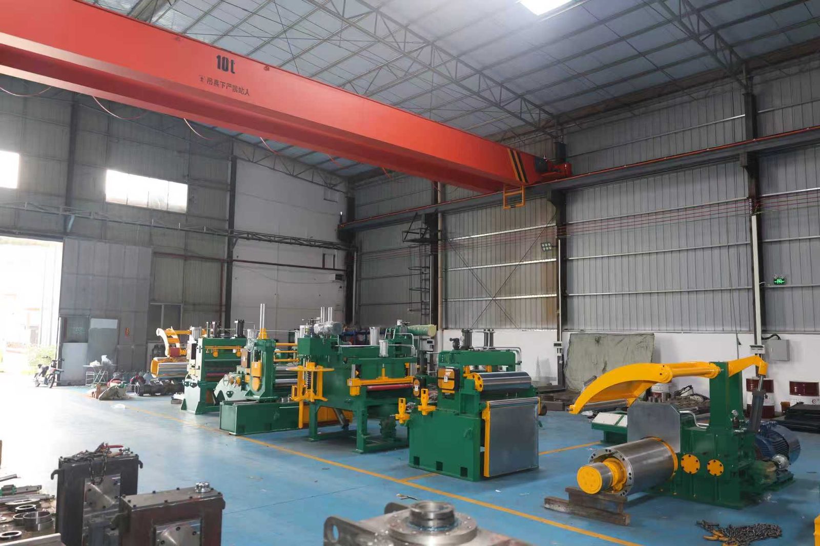 Line assembly in workshop